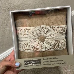 Ring bearer pillow